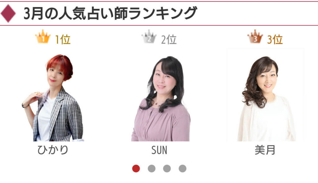 占い師ランキング