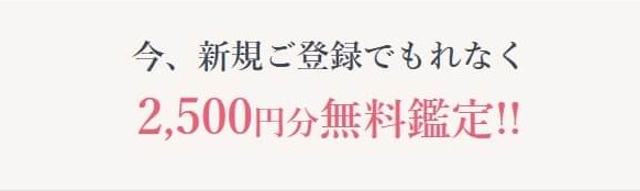 新規登録で2500円無料