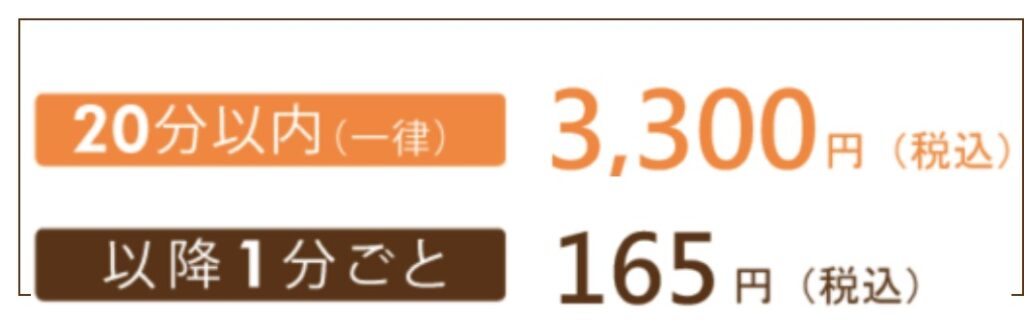 電話占いセシル料金設定